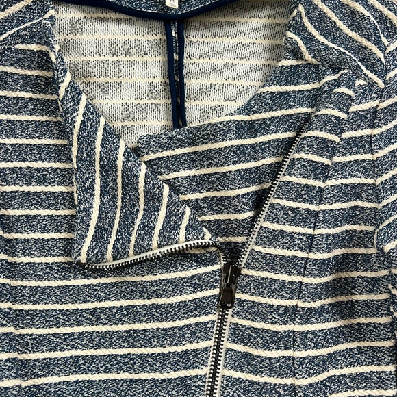 Navy and cream Lou and Grey top - Picture 2 of 10